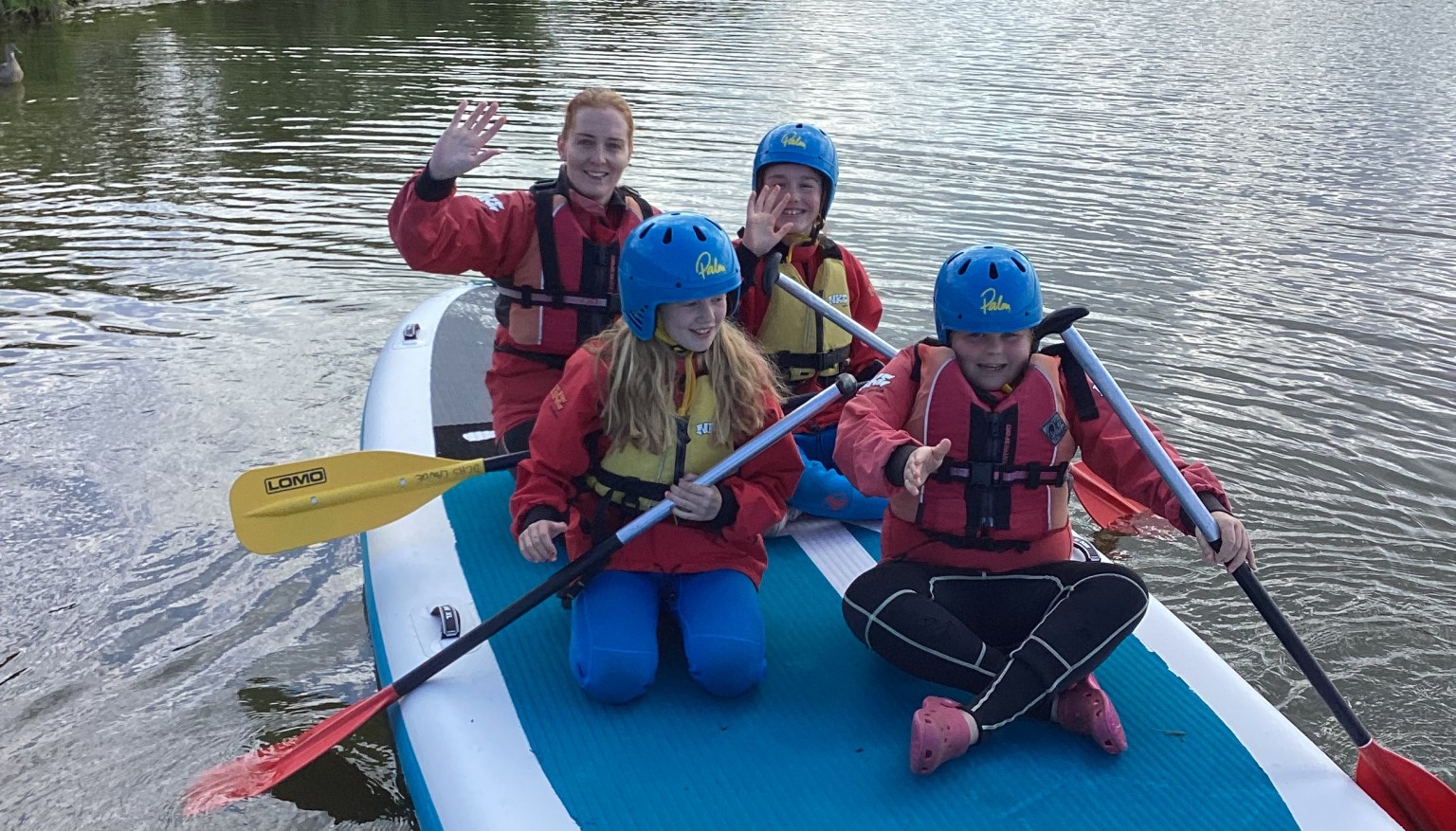 Participating in a variety of adventurous activities