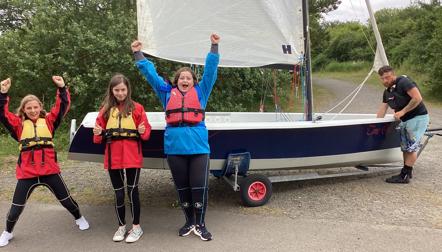 Participating in a variety of adventurous activities