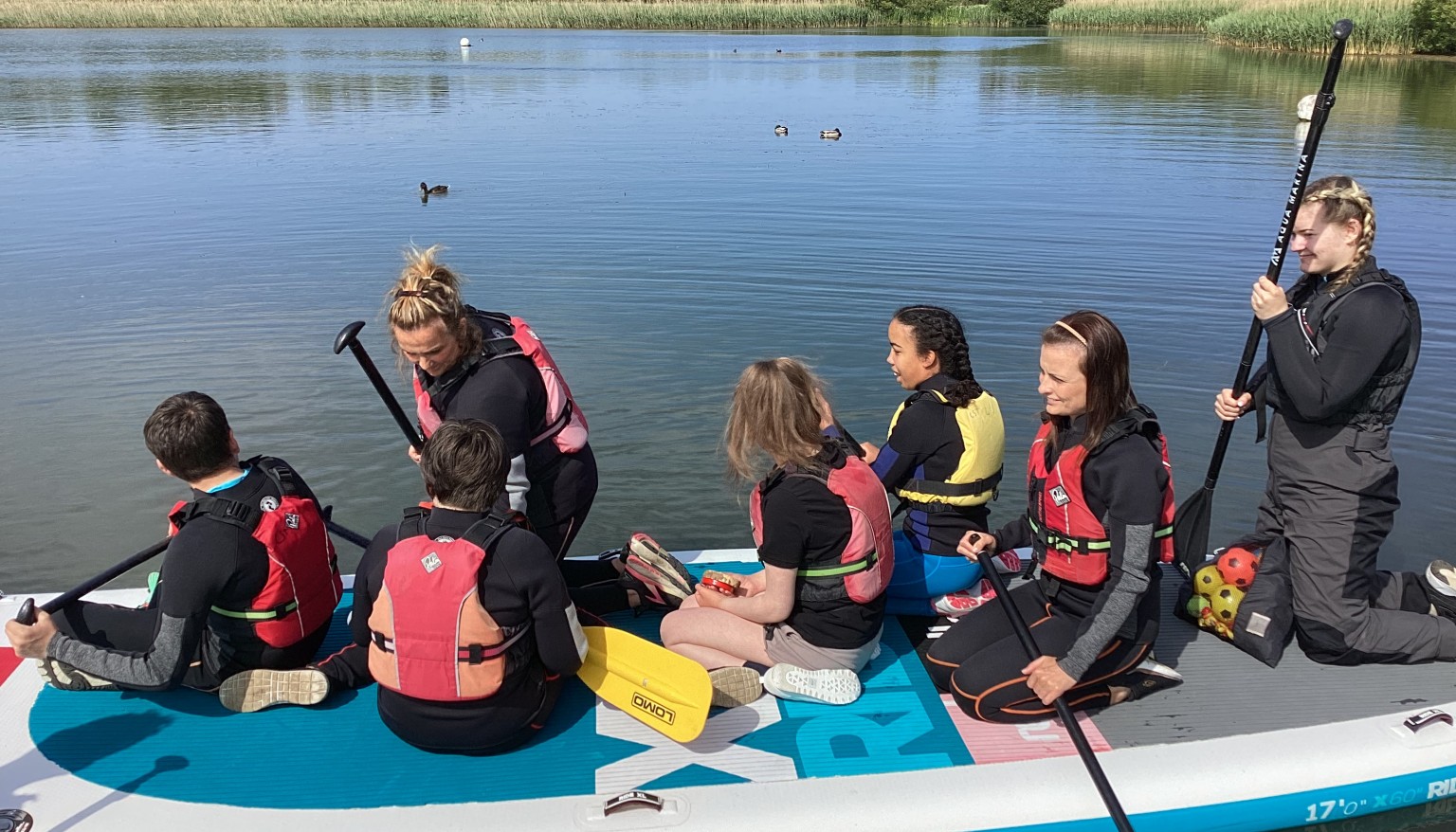 Participating in a variety of adventurous activities