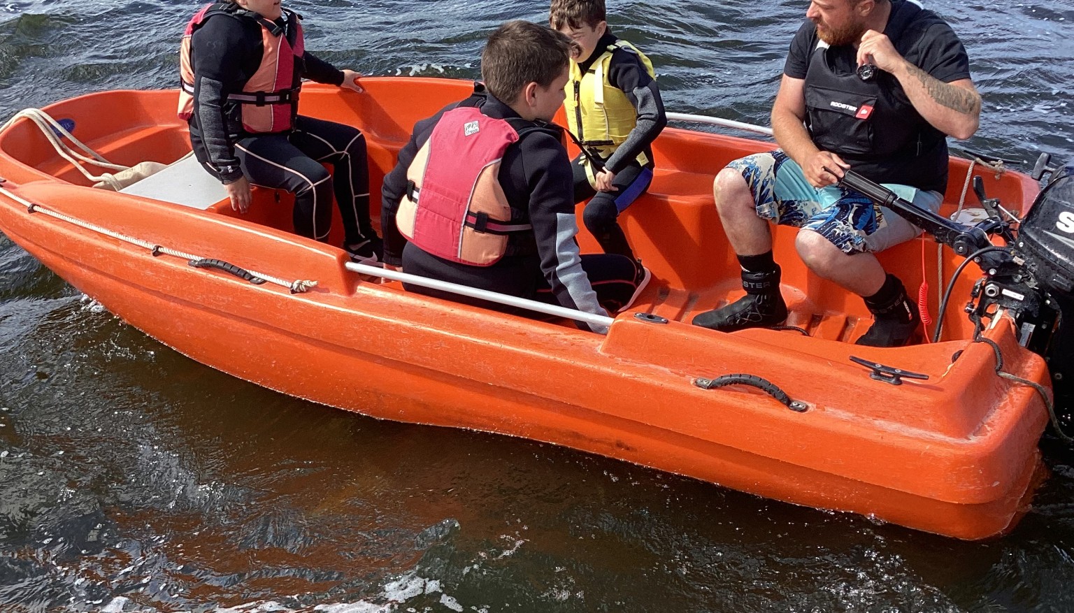 Participating in a variety of adventurous activities