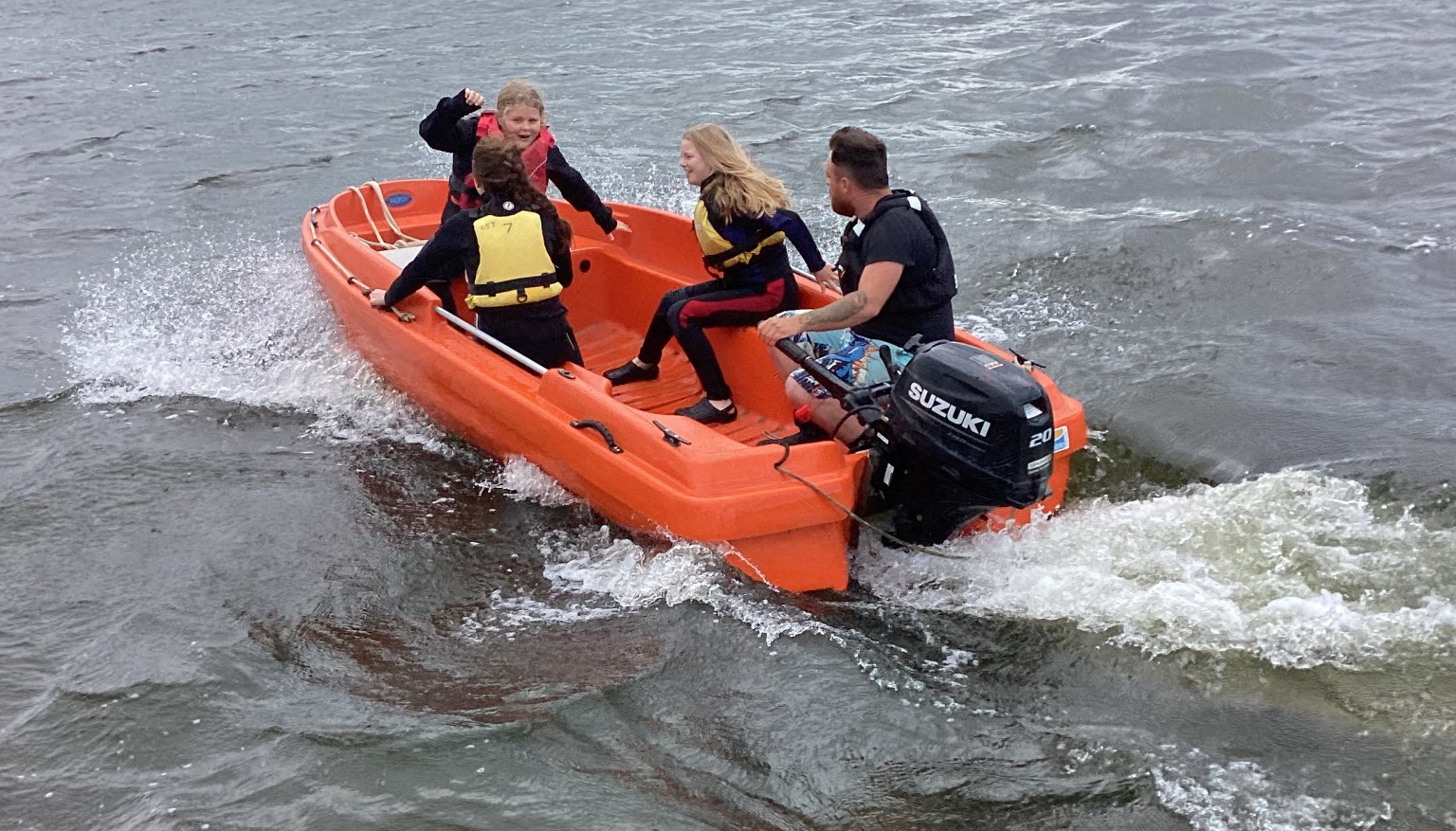 Participating in a variety of adventurous activities