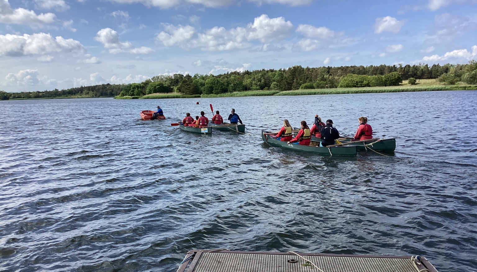 Participating in a variety of adventurous activities