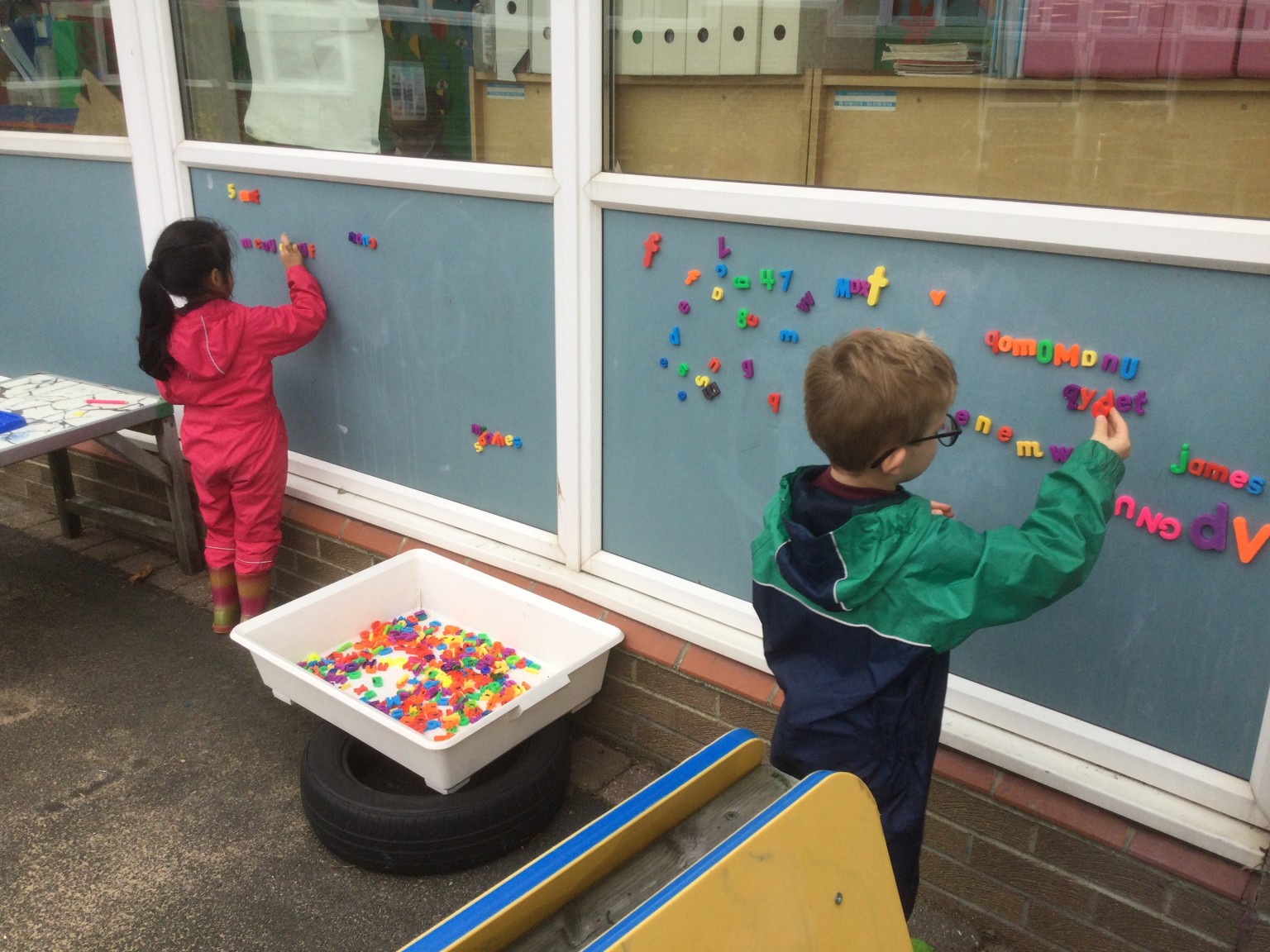 Outdoor Learning - Writing