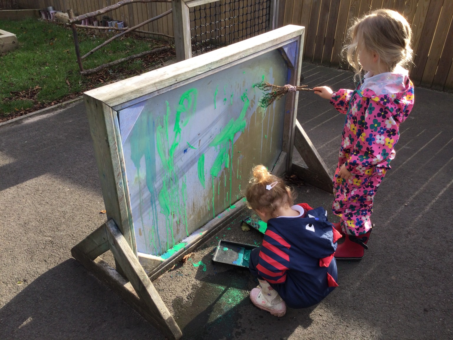 Creativity outside