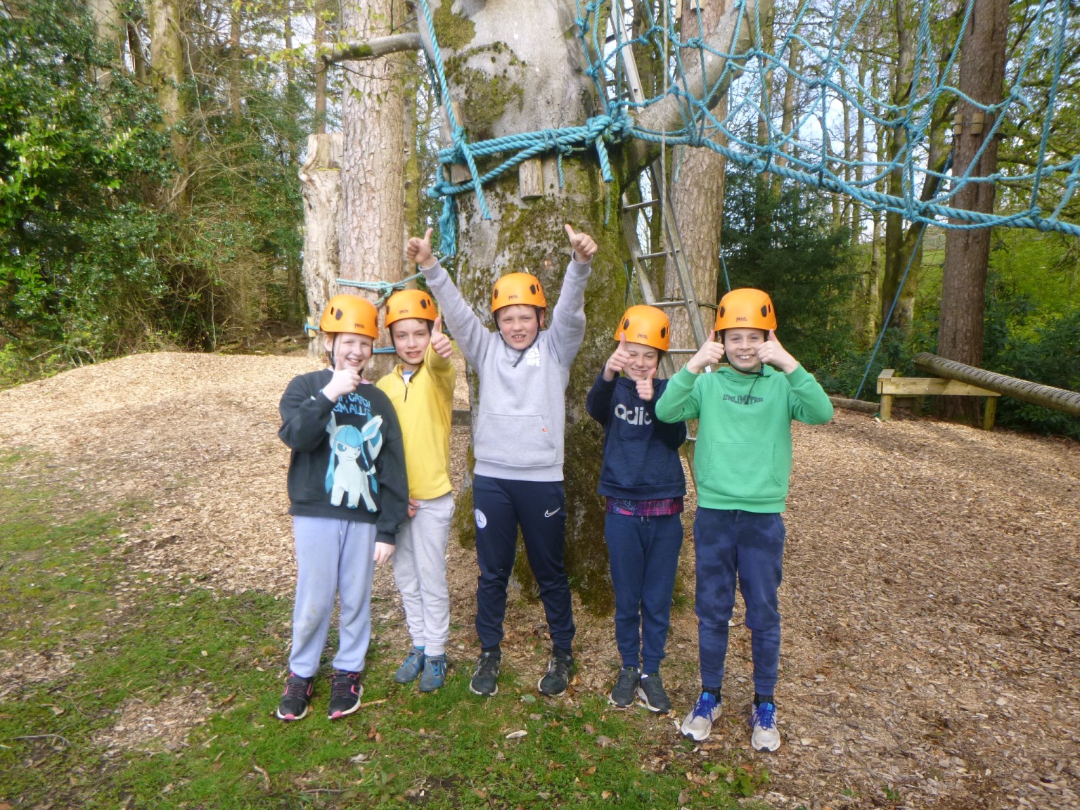 Ropes Challenge at High Borrans