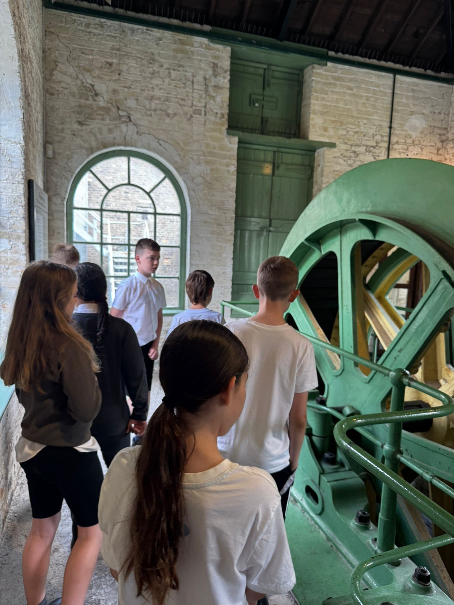 Learning all about Northumberland's mining heritage.
