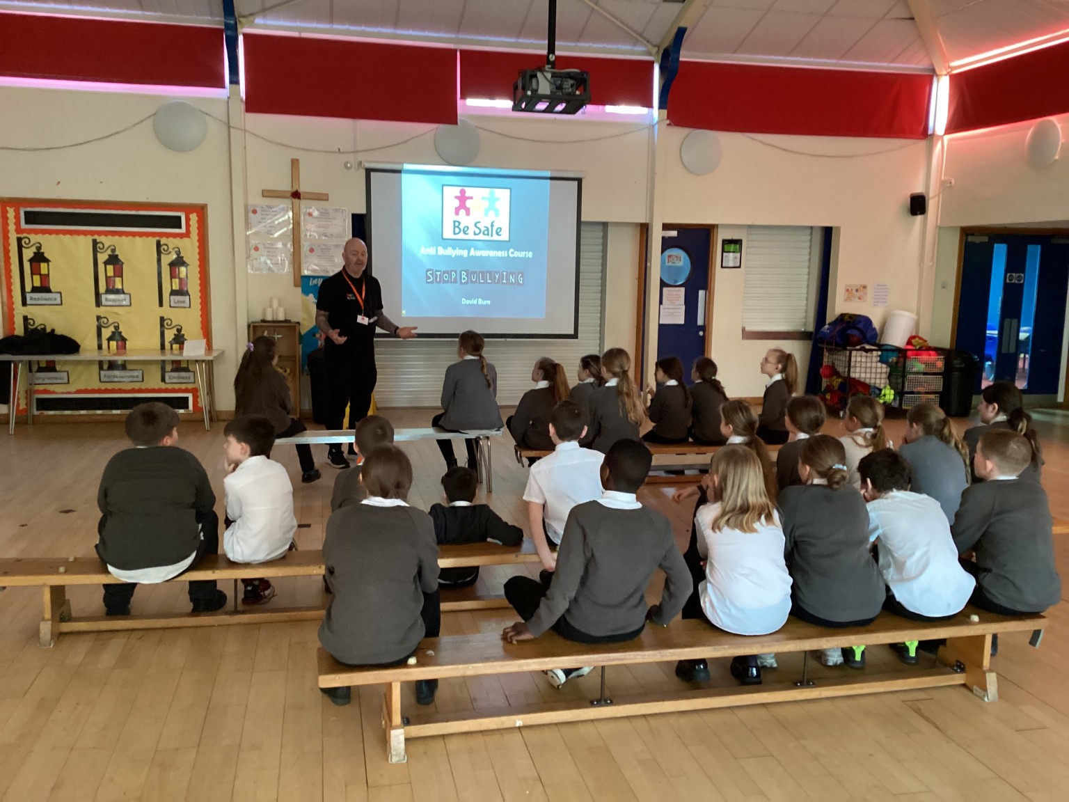 Year 5 dicsussed different scenarios, how to seek help and how to support others.