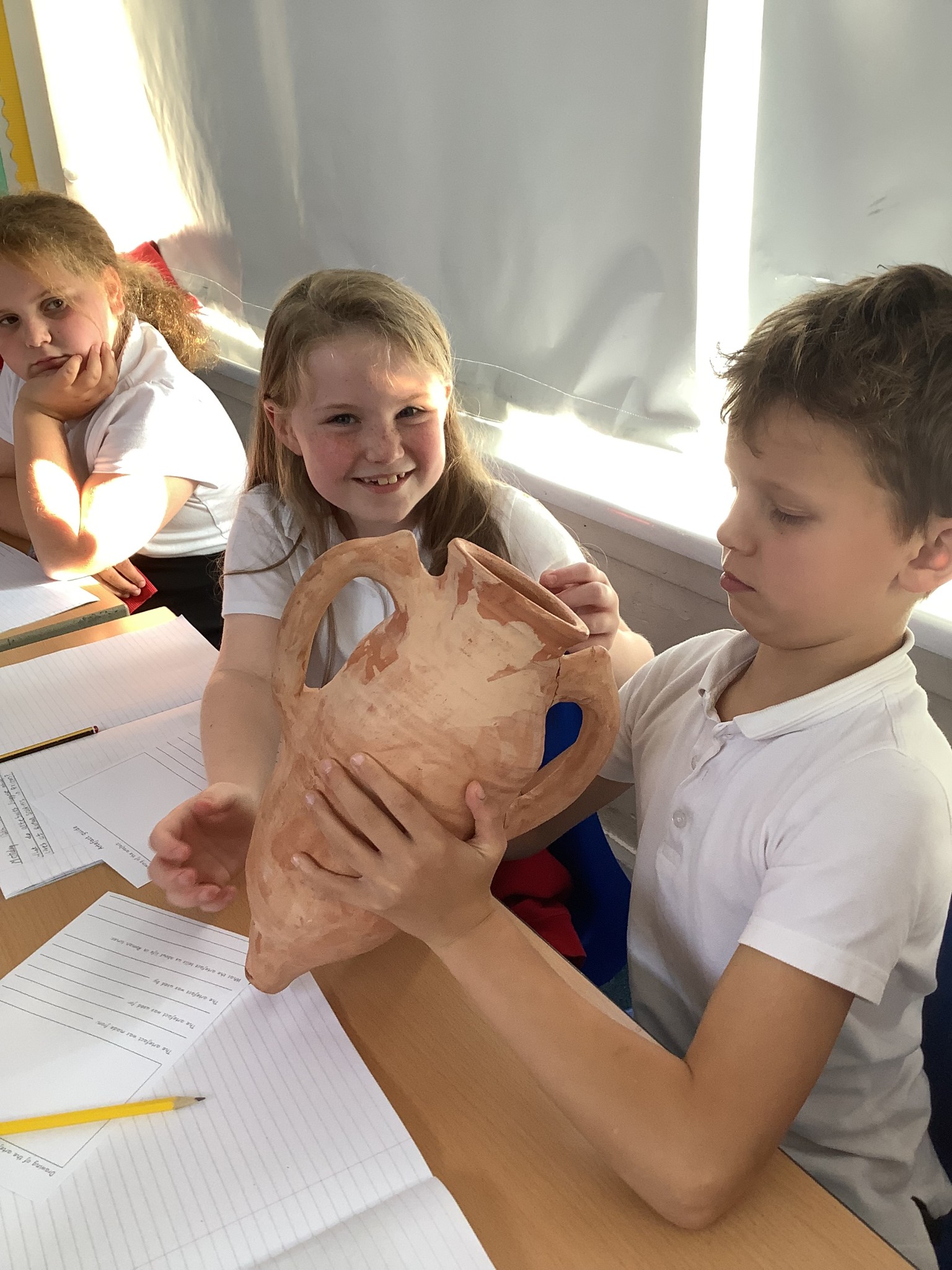 History: Studying Roman artefacts