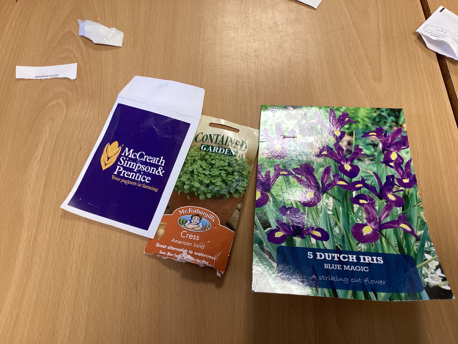 Investigating seeds in science