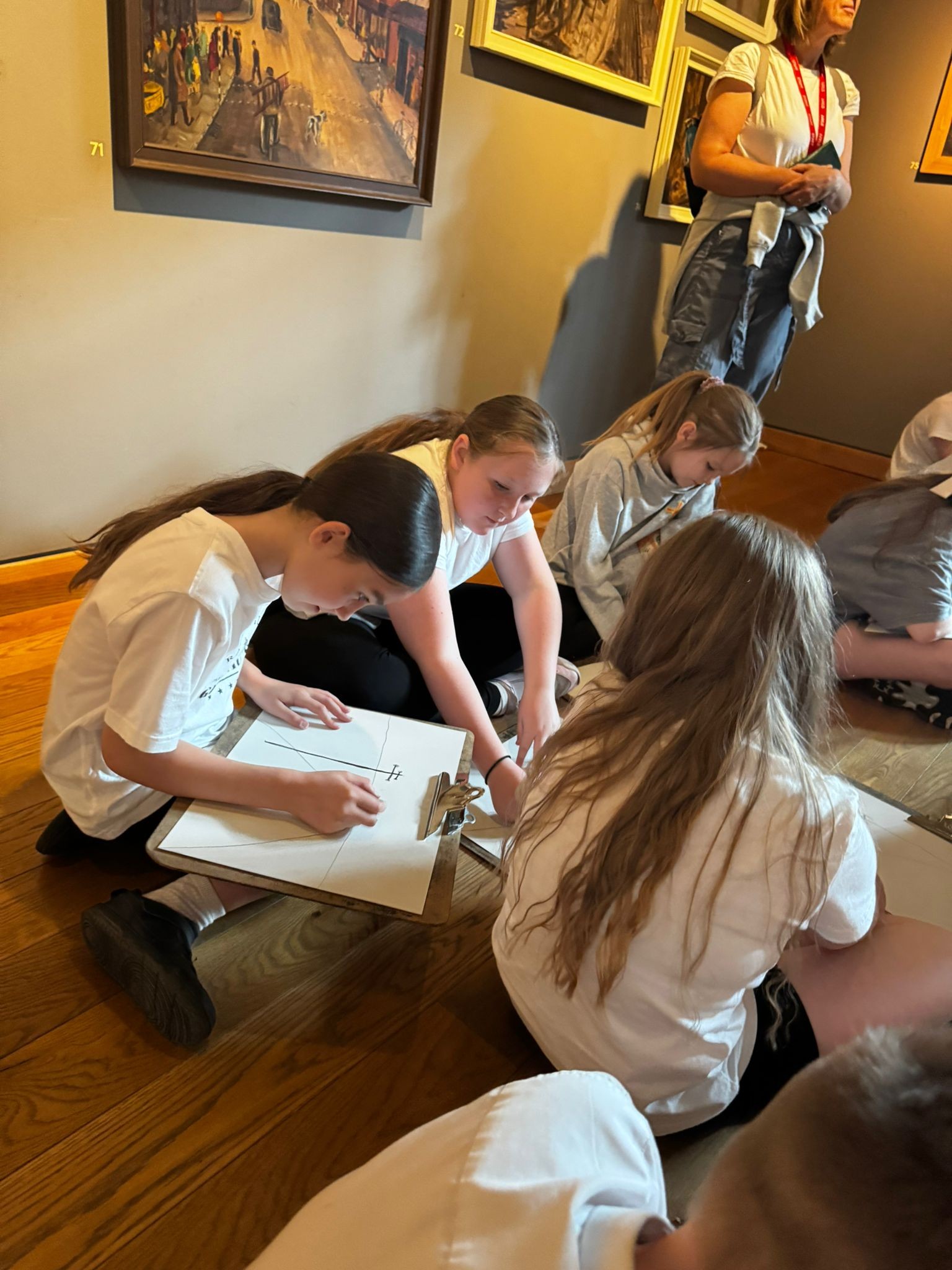 Learning all about Northumberland's mining heritage.