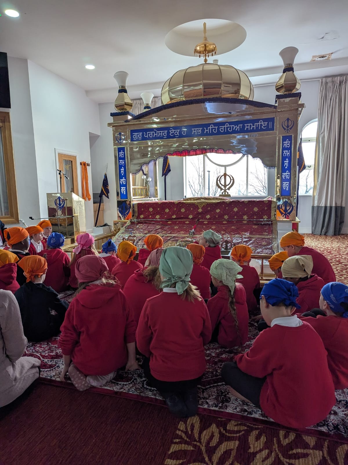 Visit to Newcastle Gurdwara
