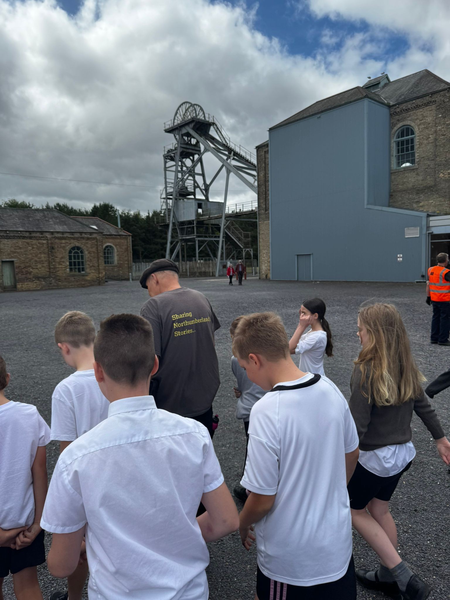 Learning all about Northumberland's mining heritage.