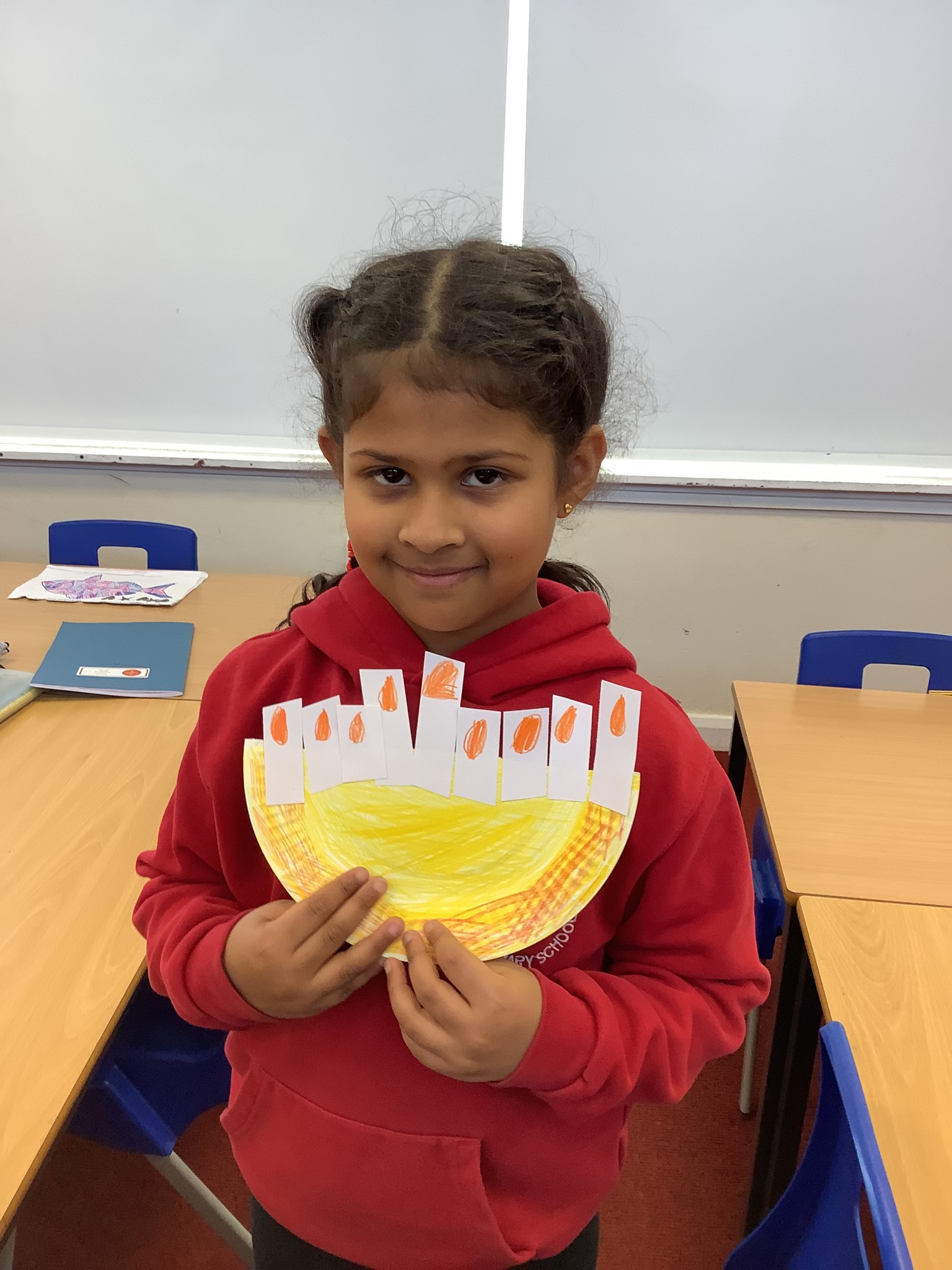 Making Menorah's for our Judaism topic