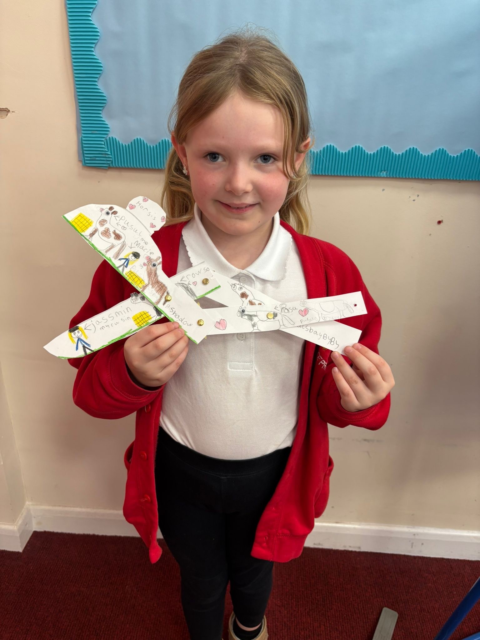 Year 2 loved designing and making their own moving monsters in Design Technology!