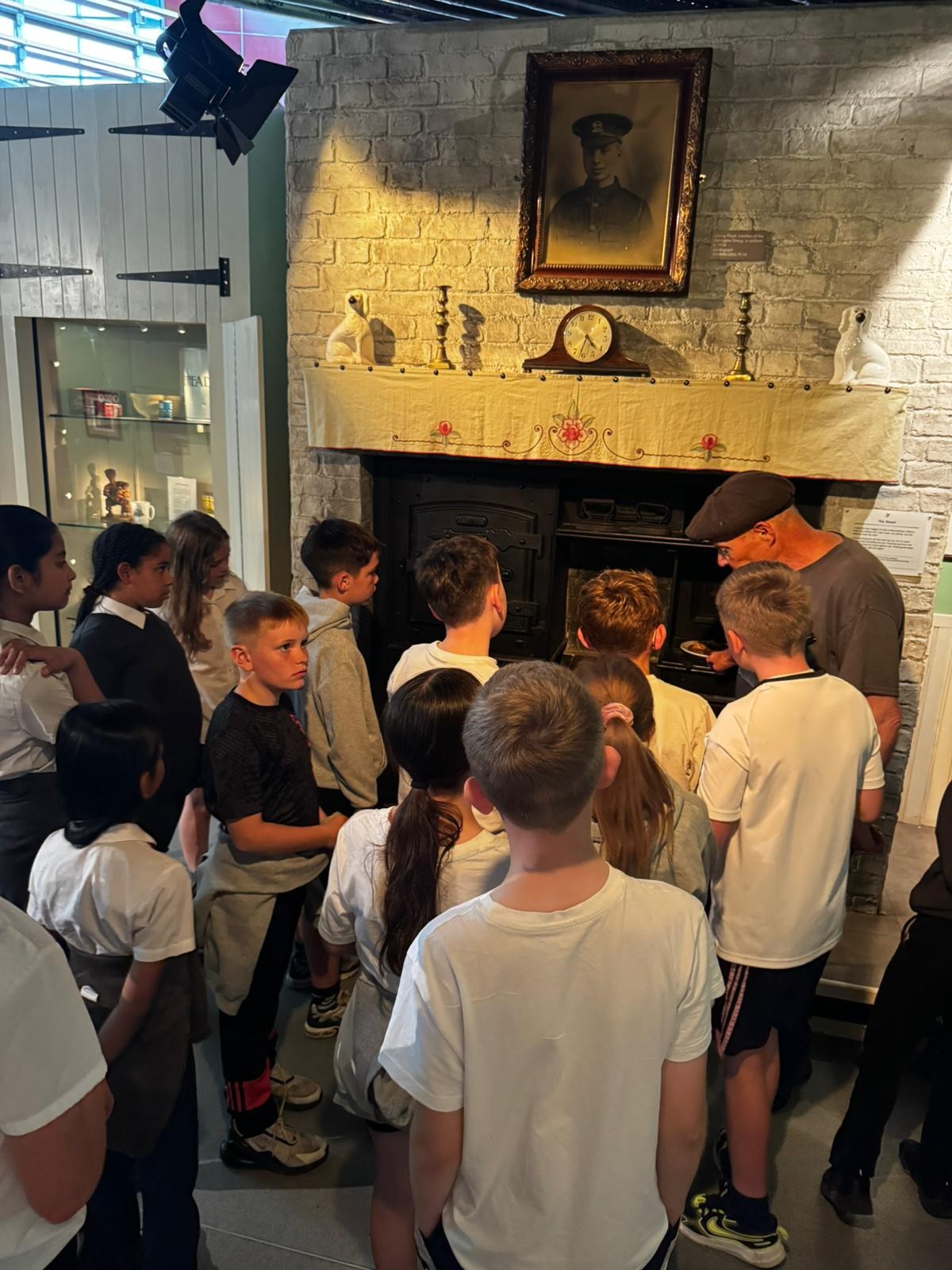 Learning all about Northumberland's mining heritage.