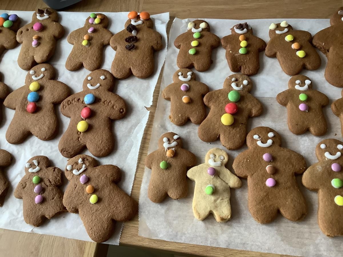 We made Gingerbread!