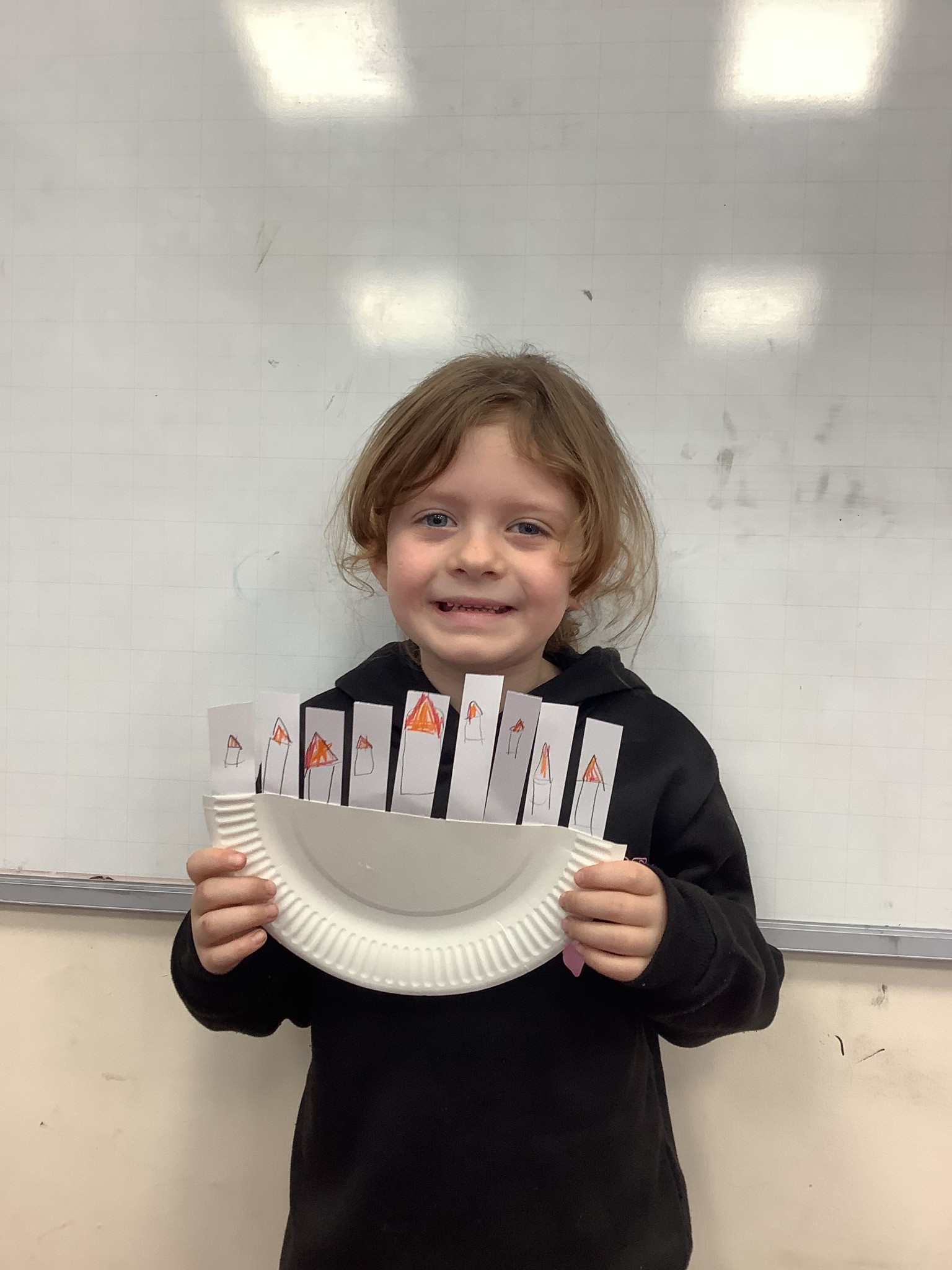 Making Menorah's for our Judaism topic