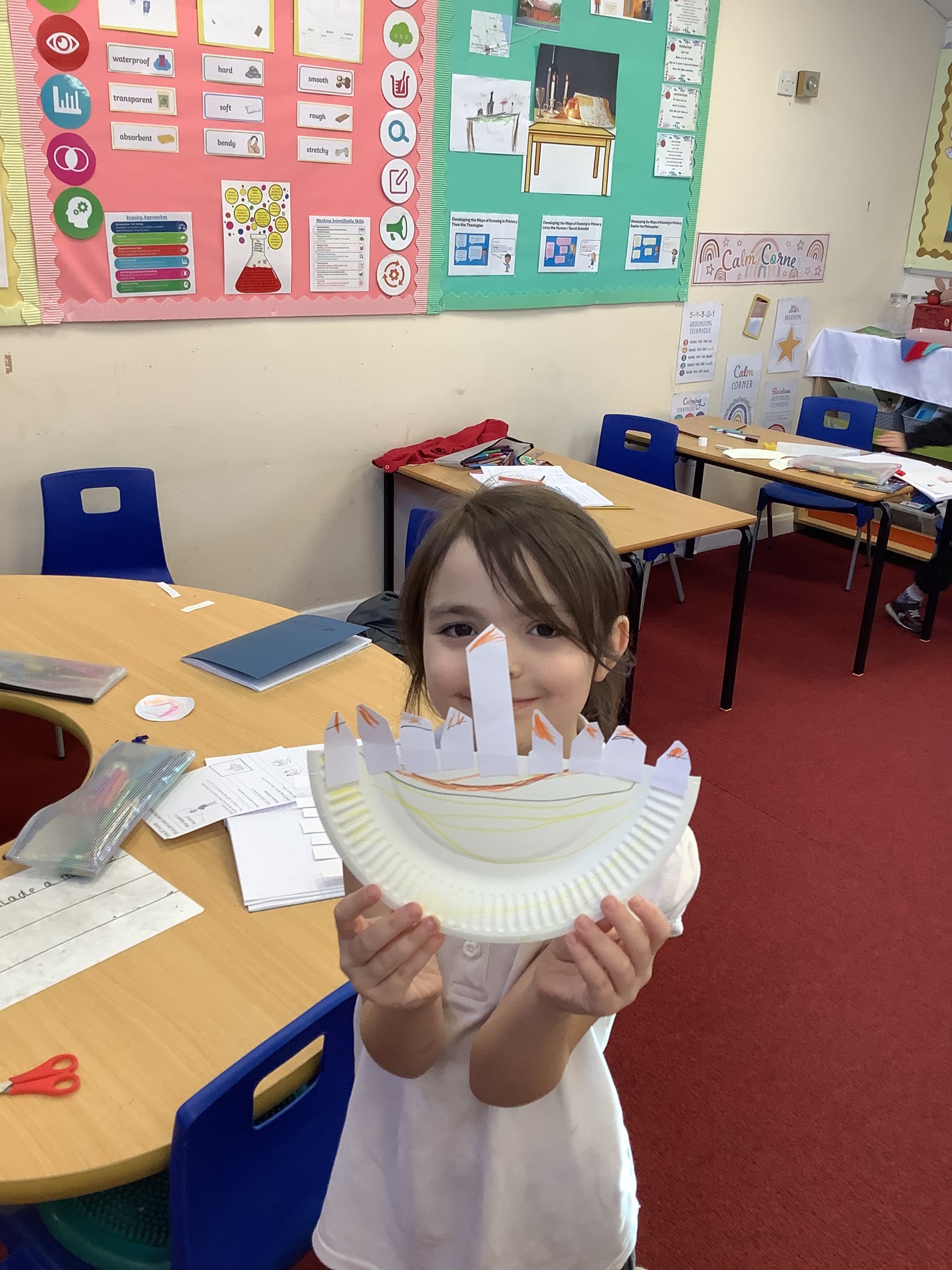 Making Menorah's for our Judaism topic