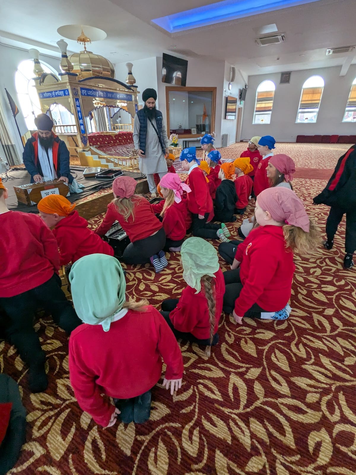 Visit to Newcastle Gurdwara