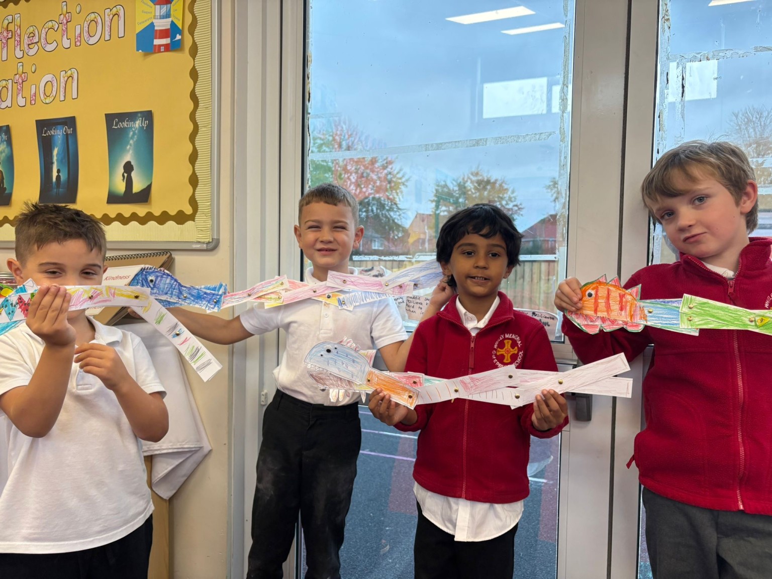 Year 2 loved designing and making their own moving monsters in Design Technology!