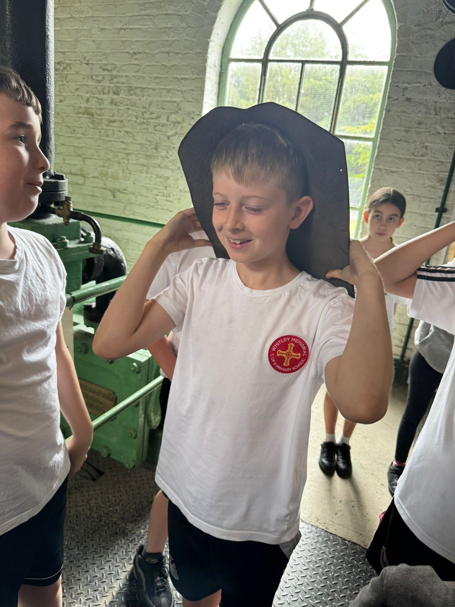Learning all about Northumberland's mining heritage.