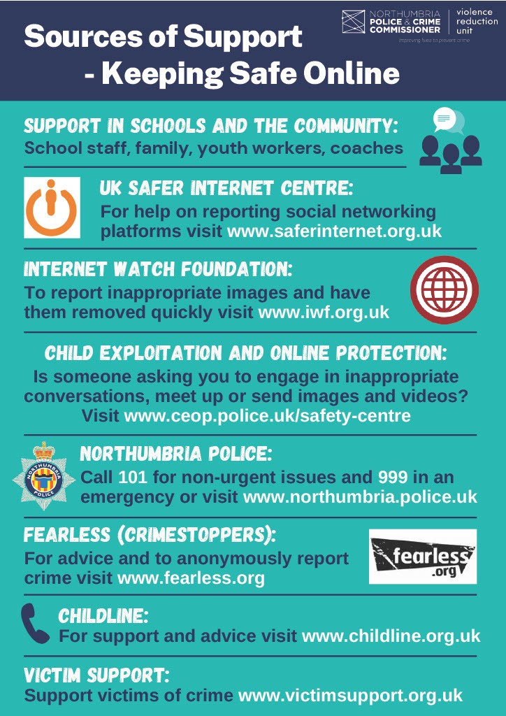 police advice on online safety