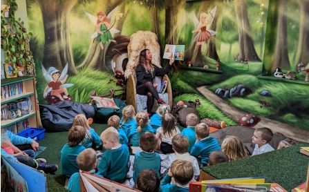 children being read to 