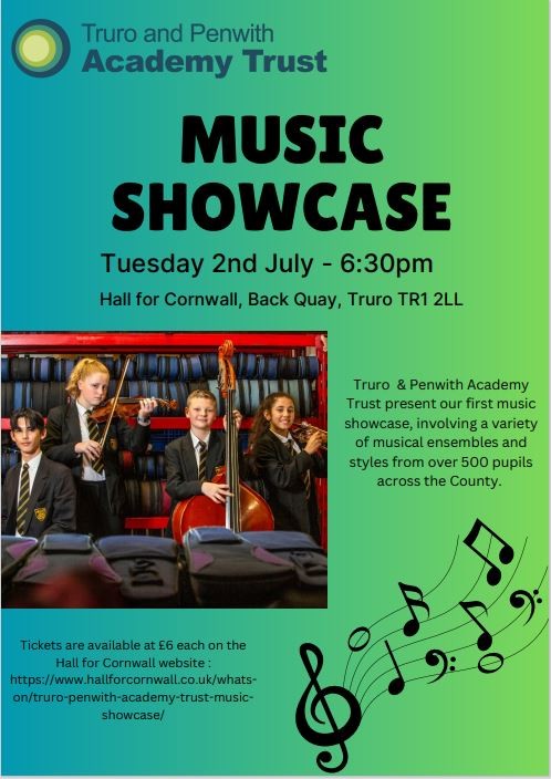 musical showcase poster 