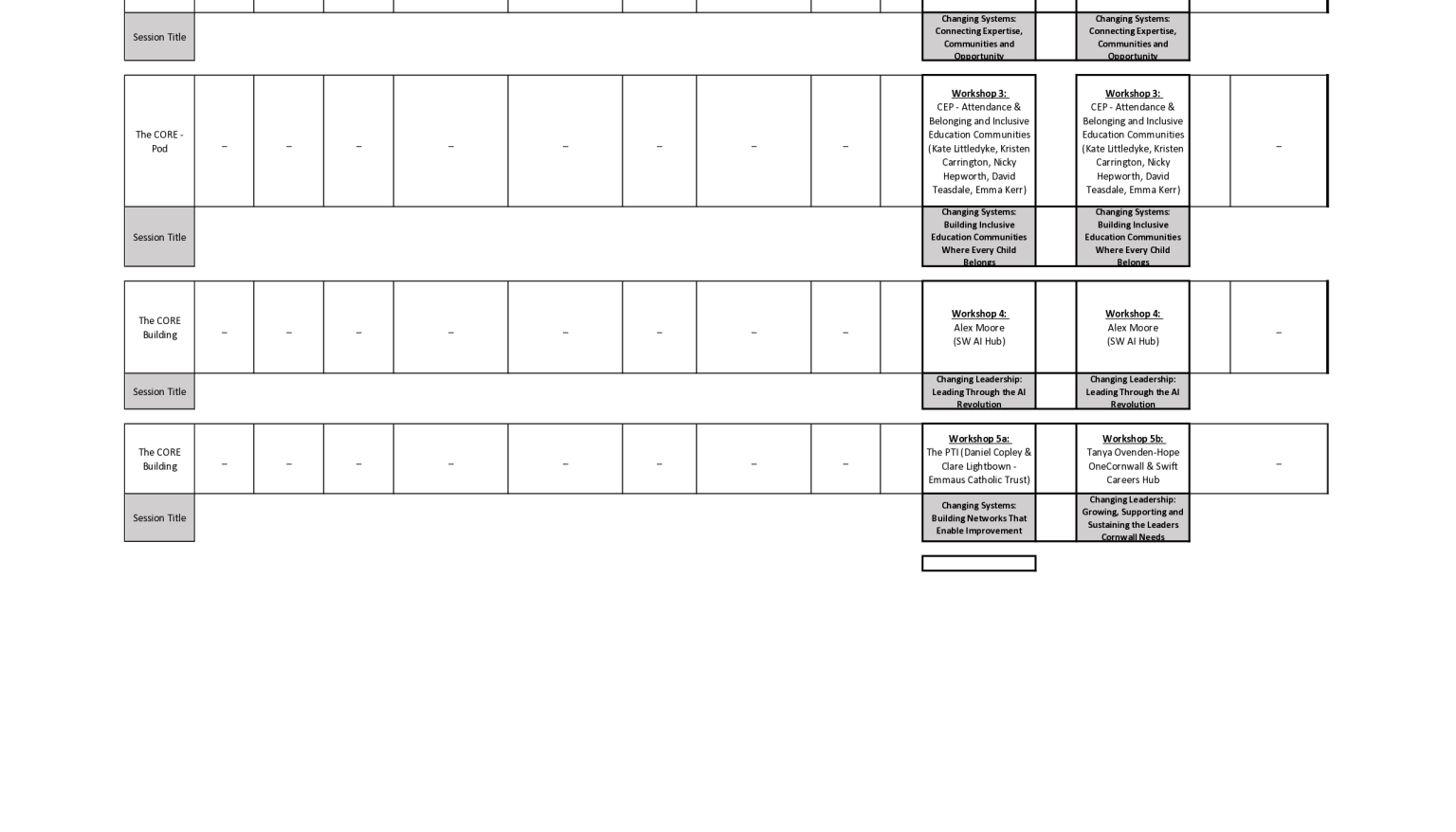 CEP Conference Overview and Agenda
