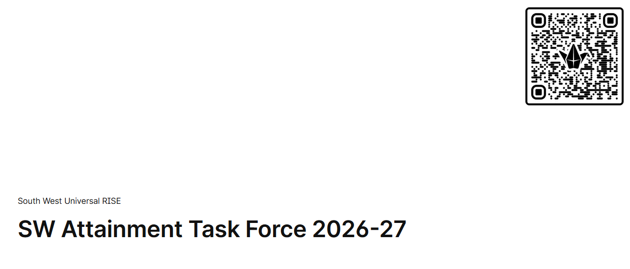 Attainment Task Force QR Code for Event Dates