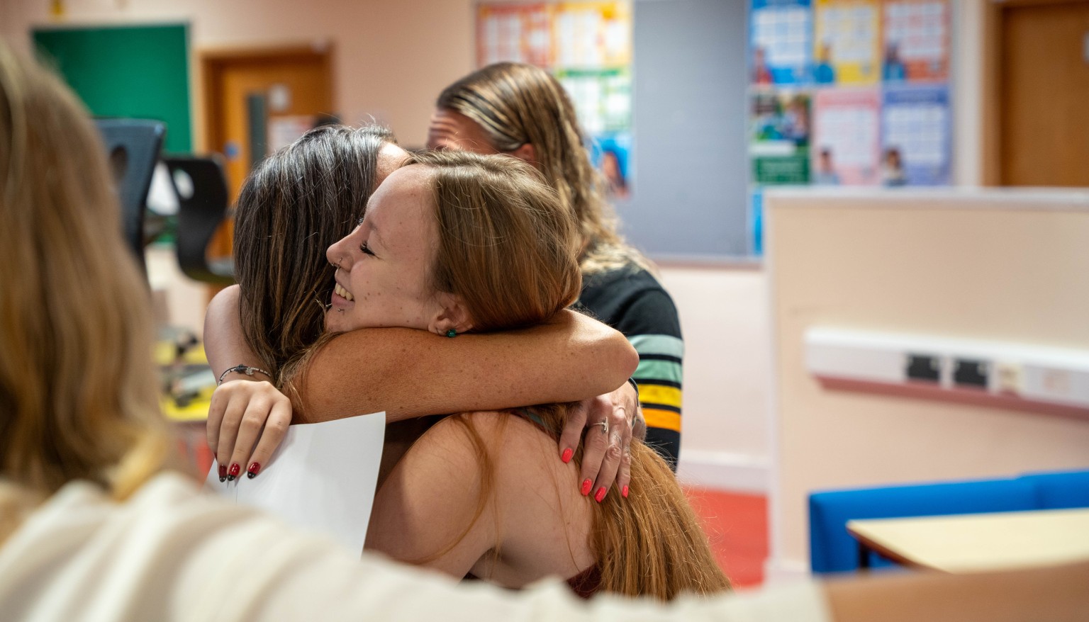 A level results day 2025 at Newquay Tretherras