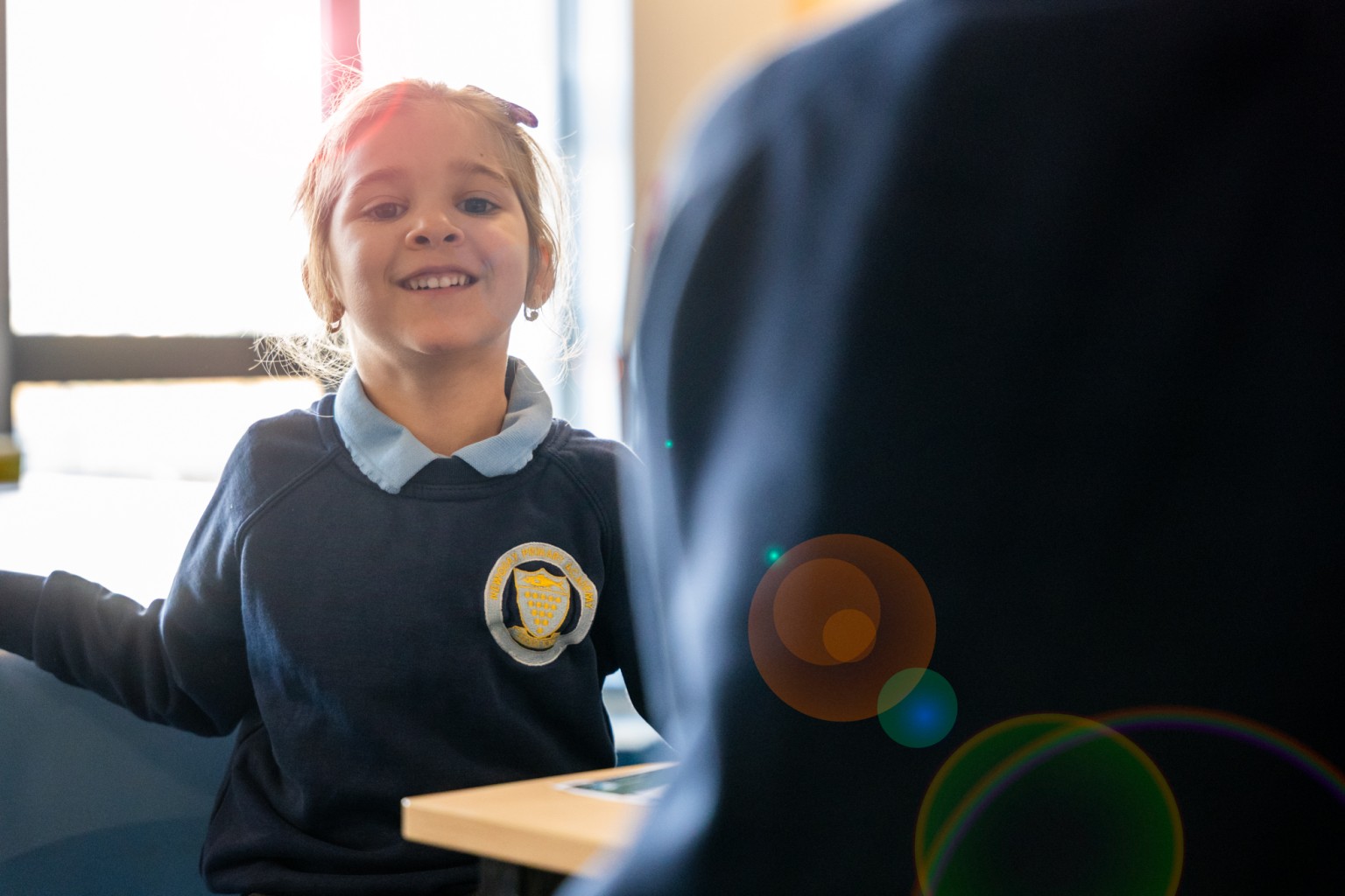 pupils arrive for first day in Newquay's newest school