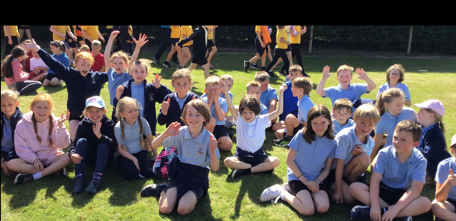Group of children outdoors