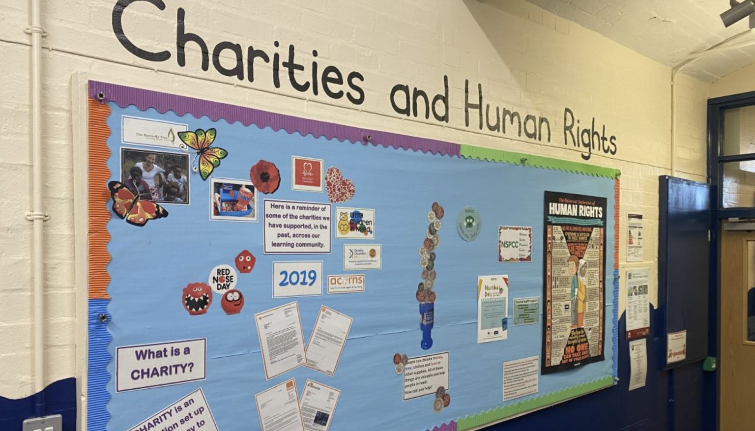 Charities and Human Rights Display