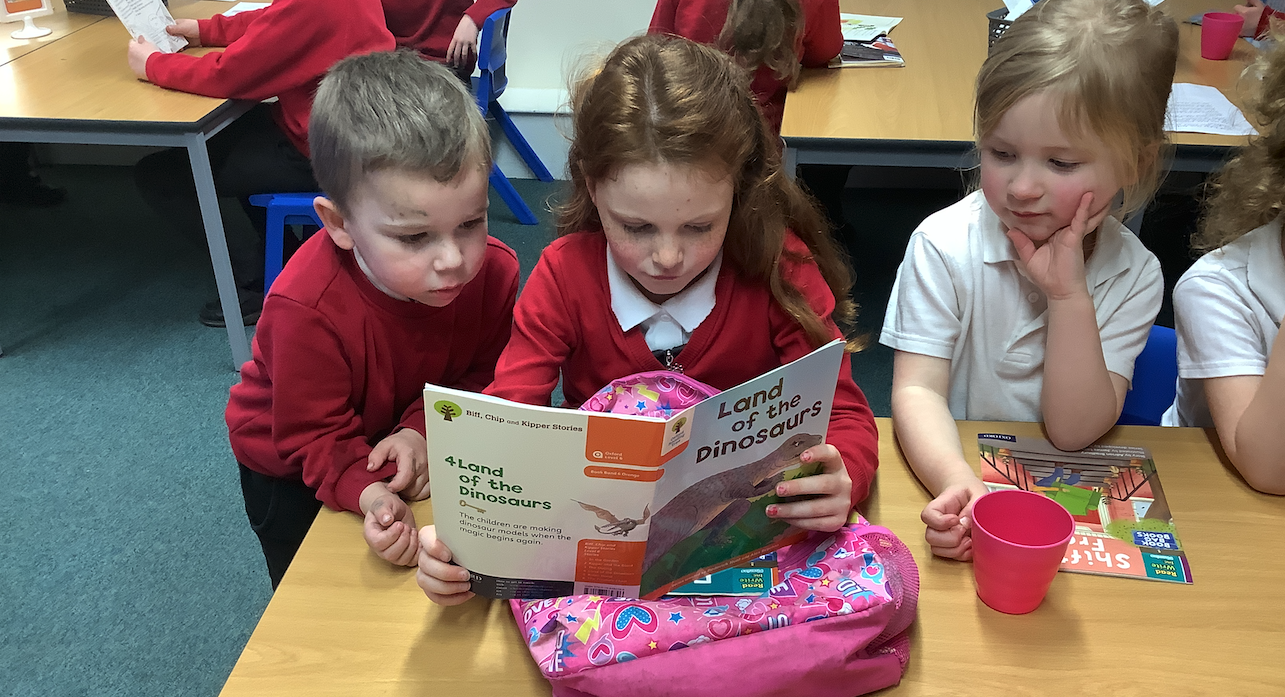 Children reading