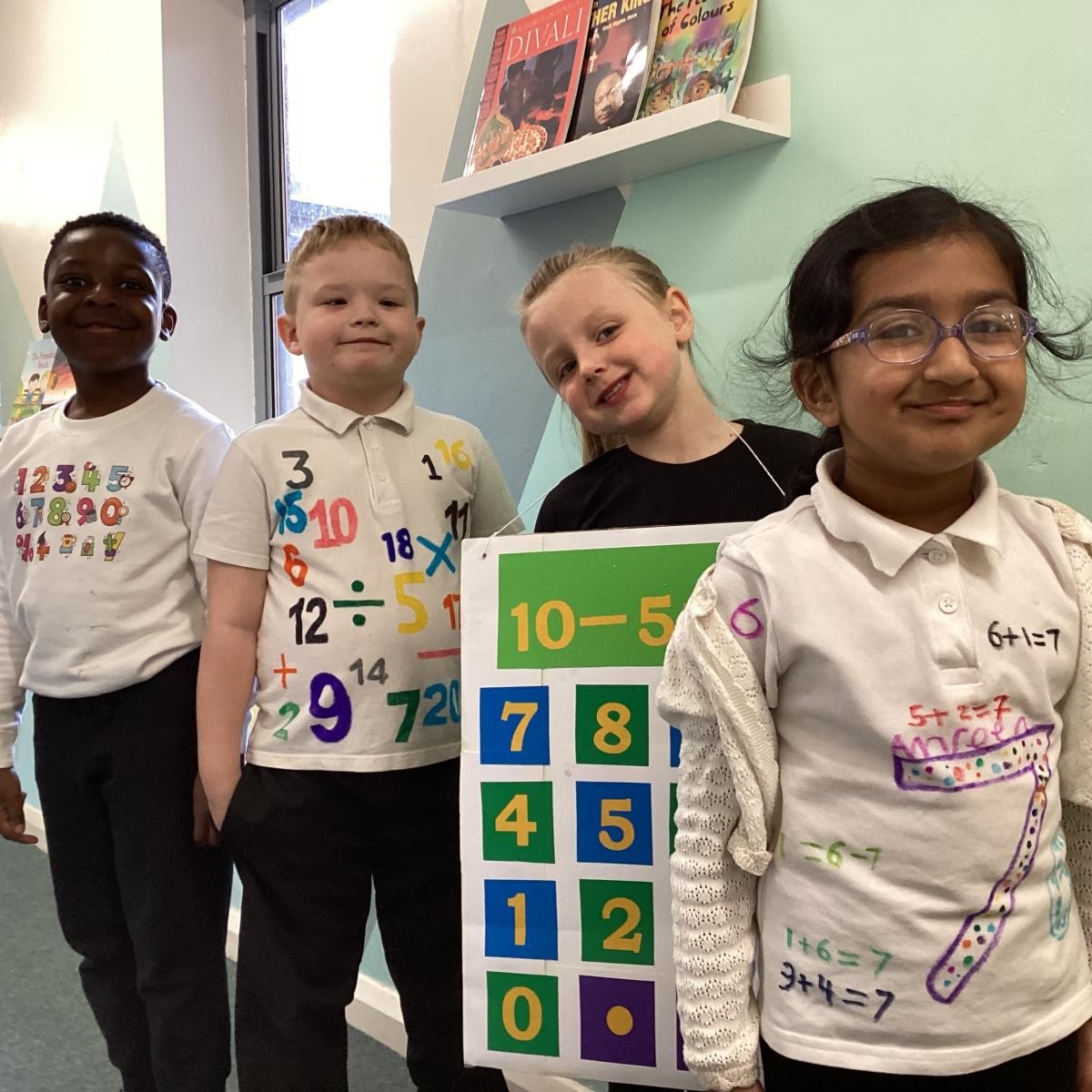 3,000 children across the trust enjoyed a day of exploring numbers!